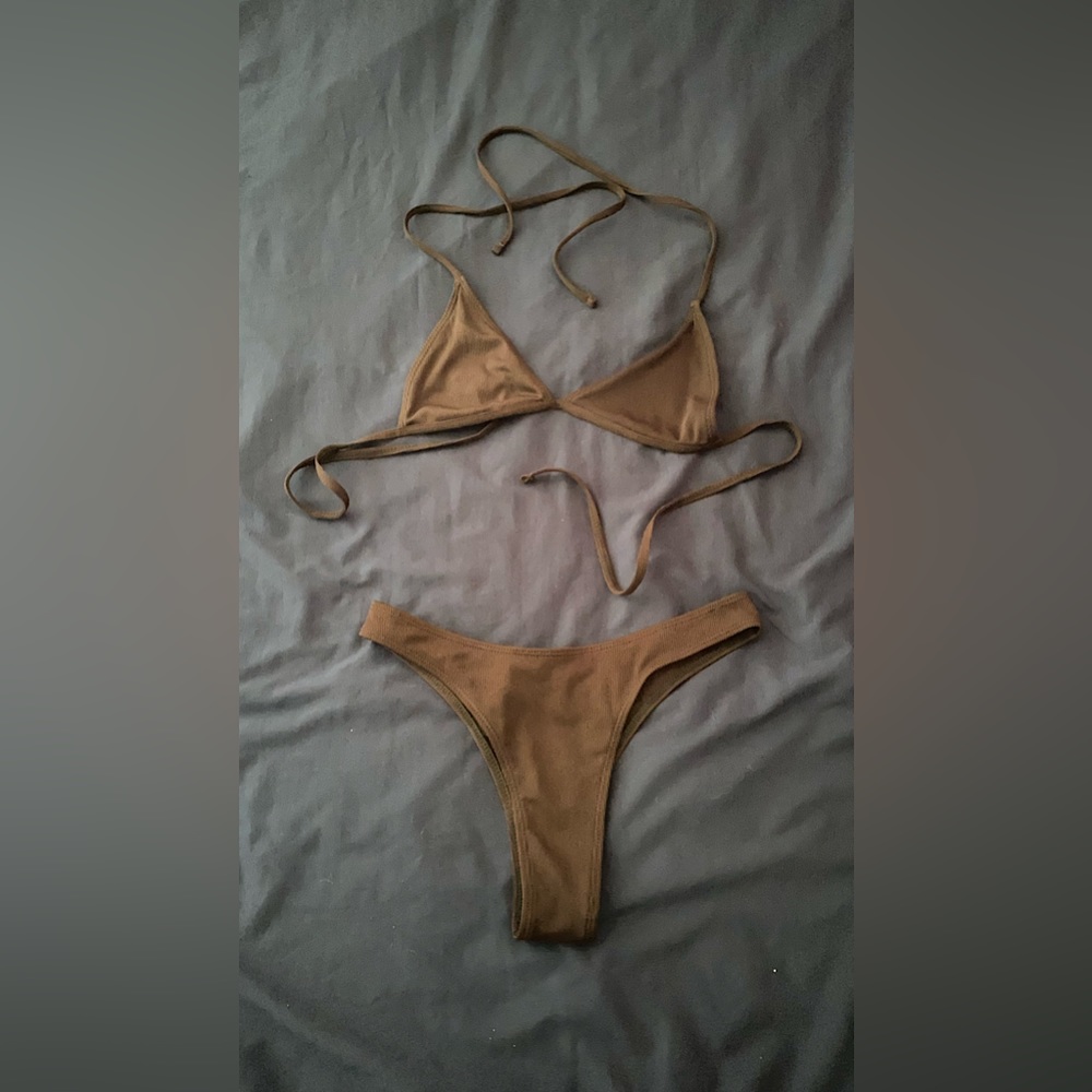 Shein Triangle High Cut Bikini